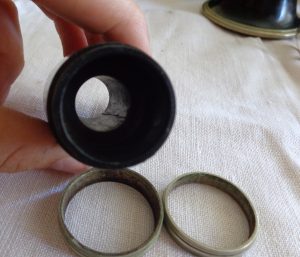 Baril de clarinette avec fente intérieure